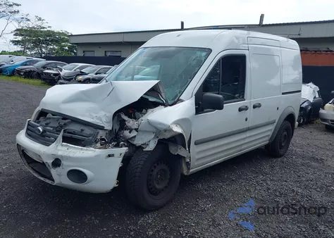 2012 Ford Transit Connect Xlt z USA, uszkodzony, nr VIN NM0LS7DN1CT112814